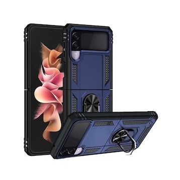 Zore Galaxy Z Flip 3 Vega Silikon Cep Telefonu Kılıfı