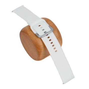 Zore Gear S3 Klasik Beyaz Silikon Kordon