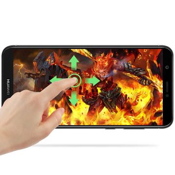 Zore Huawei P Smart Kenarları Kırılmaya Dayanıklı Cam Ekran Koruyucu