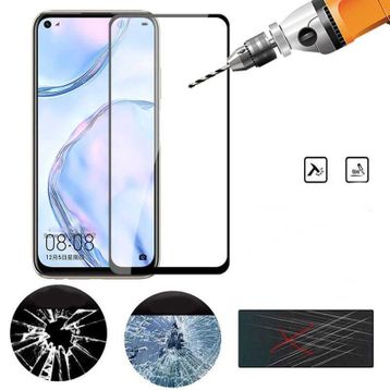 Zore Huawei P40 Kenarları Kırılmaya Dayanıklı Cam Ekran Koruyucu