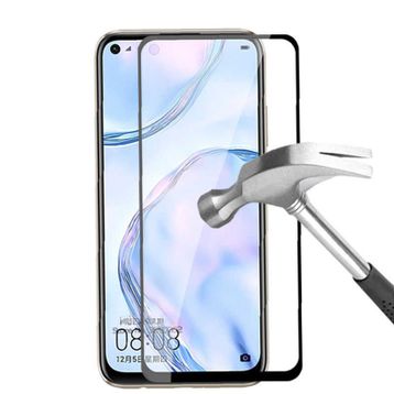 Zore Huawei P40 Lite Kenarları Kırılmaya Dayanıklı Cam Ekran Koruyucu