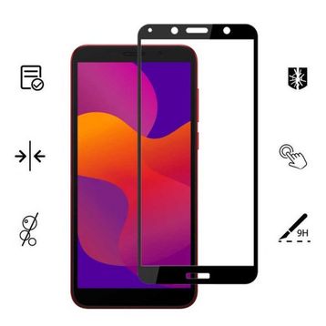 Zore Huawei Y5P Kenarları Kırılmaya Dayanıklı Cam Ekran Koruyucu