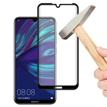 Zore Huawei Y6s 2019 Zore Kenarları Kırılmaya Dayanıklı Cam Ekran Koruyucu