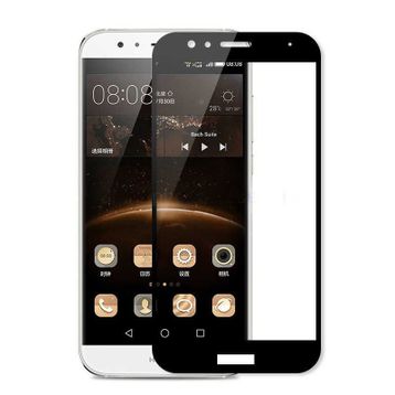 Zore Huawei Y7 2018 Zore Kenarları Kırılmaya Dayanıklı Cam Ekran Koruyucu