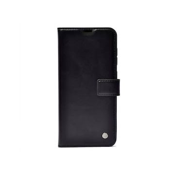 Zore Kar Deluxe Huawei P20 Lite Cüzdanlı Yan Kapaklı Siyah Deri Kılıf