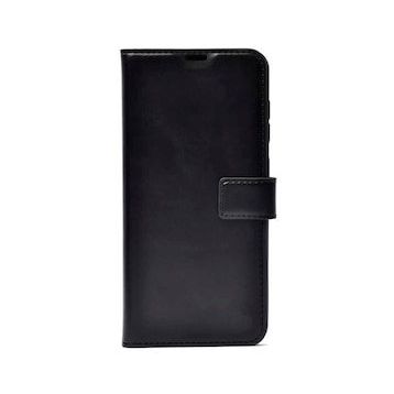 Zore Kar Deluxe Reeder S19 Max Cüzdanlı Yan Kapaklı Siyah Deri Kılıf