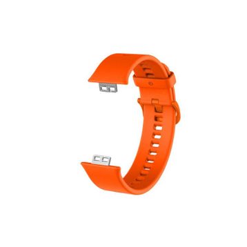 Zore KRD-43 Huawei Watch Fit Turuncu Silikon Kordon