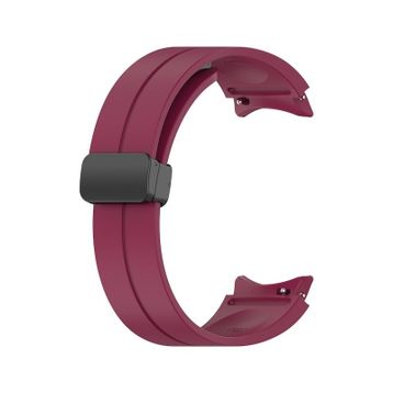 Zore KRD-84 Samsung Galaxy Watch 4 40 mm Uyumlu Açık Turuncu Silikon Kordon