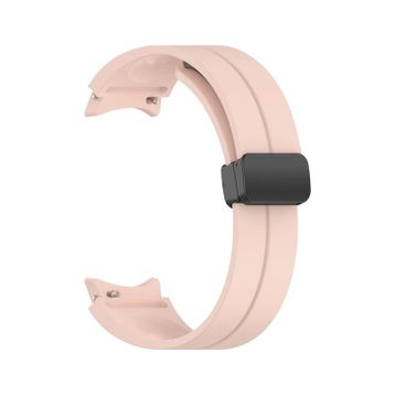 Zore KRD-84 Samsung Galaxy Watch 4 40 mm Uyumlu Açık Turuncu Silikon Kordon