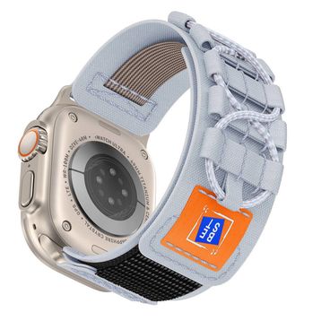 Zore KRD-99 Apple Watch 7 45 mm Hasır Kordon