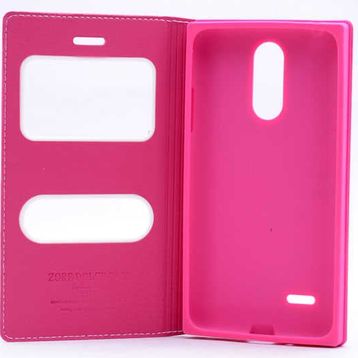 Zore LG K8 2017 Kapaklı Dolce Case Kapak Kılıf