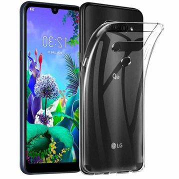 Zore LG Q60 Süper Silikon Kapak Kılıf