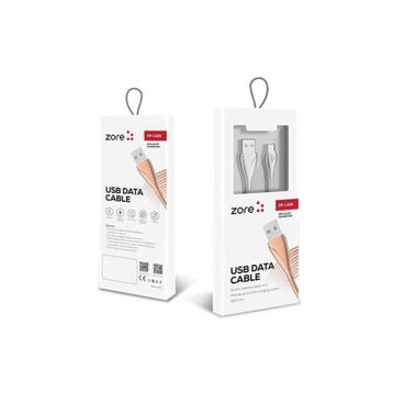 Zore LS28 Type-C Rose Gold USB Kablo