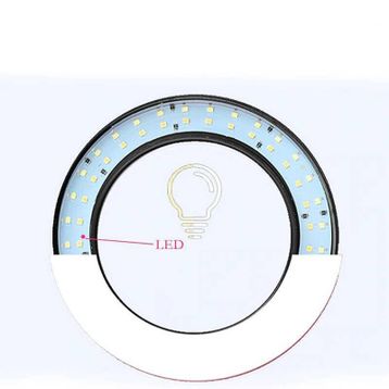 Zore M-2603 Işıklı Ring Light Telefon Tutucu