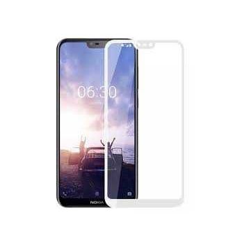 Zore Nokia X6 Zore Kenarları Kırılmaya Dayanıklı Cam Ekran Koruyucu