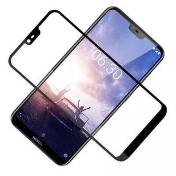 Zore Nokia X6 Zore Kenarları Kırılmaya Dayanıklı Cam Ekran Koruyucu
