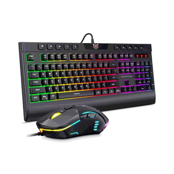 Zore Onikuma G21 RGB Oyuncu Klavye Mouse Seti