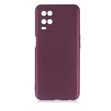 Zore Oppo A54 4G Premier Silikon Kapak Mürdüm Cep Telefonu Kılıfı