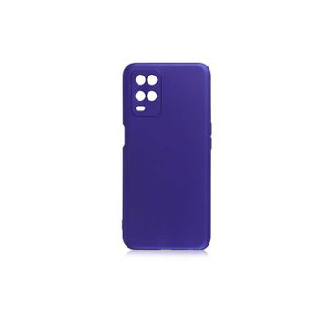 Zore Oppo A54 4G Premier Silikon Kapak Saks Mavi Cep Telefonu Kılıfı