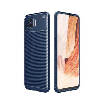 Zore Oppo A73 Karbon Tasarım Negro Silikon Kılıf