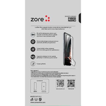 Zore Oppo A9 2020 Fiber Nano Ekran Koruyucu