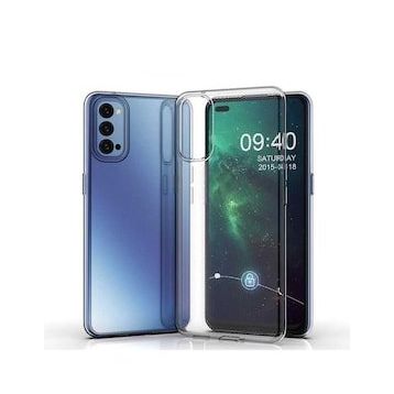 Zore Oppo Reno 4 Süper Silikon Kapak Kılıf