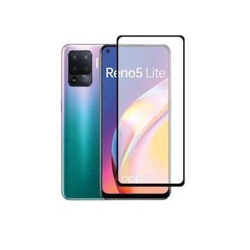 Zore Oppo Reno 5 Lite Zore Kenarları Kırılmaya Dayanıklı Cam Ekran Koruyucu