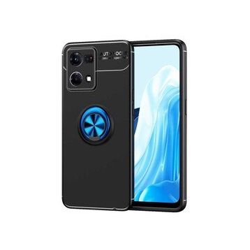 Zore Oppo Reno A74 4G Manyetik Yüzüklü Ravel Silikon Kılıf
