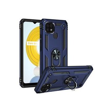 Zore Realme C21 Vega Kapak Mavi Kılıf