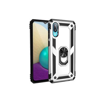 Zore Samsung Galaxy A02 Vega Kapak Gri Kılıf