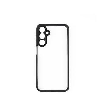 Zore Samsung Galaxy A15 Uyumlu Kamera Korumalı Şeffaf Arka Yüzey New Roll Kapak Cep Telefonu Kılıfı