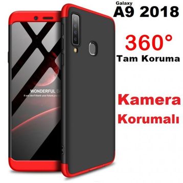 Zore Samsung Galaxy A9 2018 AYS 360 Derece Tam Koruma Kılıf