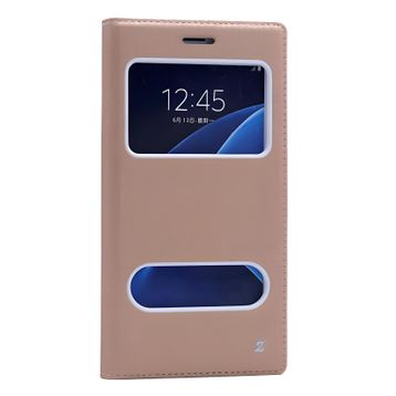 Zore Samsung Galaxy C7 Dolce Kapaklı Kılıf