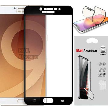 Zore Samsung Galaxy C9 Pro Fiber Nano Ekran Koruyucusu