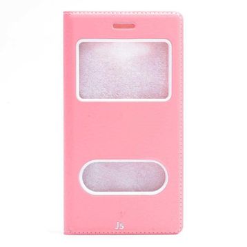 Zore Samsung Galaxy J5 Dolce Kapaklı Kılıf