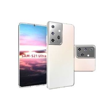 Zore Samsung Galaxy S21 Ultra Süper Silikon Kapak Kılıf
