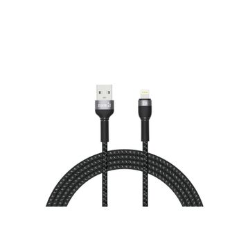 Zore Shira Serisi 2 mt Siyah Lightning USB Kablo