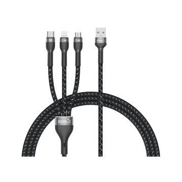 Zore Shira Serisi 3 mt Lightning USB Kablo