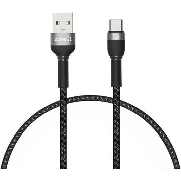 Zore Shira Serisi 30 cm Type-C Siyah USB Kablo