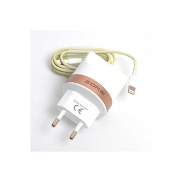 Zore Tiger 2000 mAh 2 in 1 Lightning Ev Şarj Seti