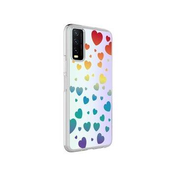 Zore Vivo Y11S M-Blue Desenli Kapak Kılıf