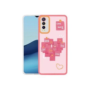 Zore Vivo Y20 M-Fit Desenli Kılıf