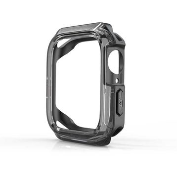 Zore Watch Gard 08 Sert Pc + Silikon Apple Watch 44 mm Akıllı Saat Koruyucu