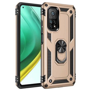 Zore Xiaomi Mi 10T 5G Vega Yüzük Standlı Zırh Cep Telefonu Kılıfı