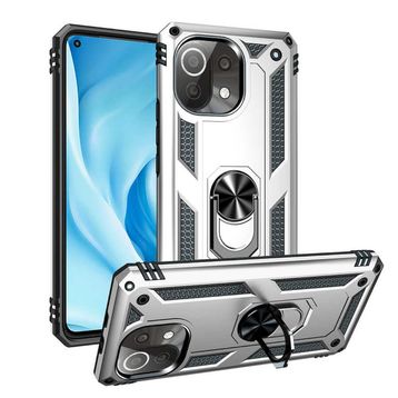 Zore Xiaomi Mi 11 Lite Vega Kapak Gri Kılıf
