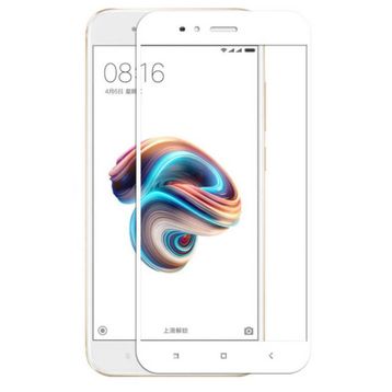 Zore Xiaomi Mi A1 Kenarları Kırılmaya Dayanıklı Cam Ekran Koruyucu