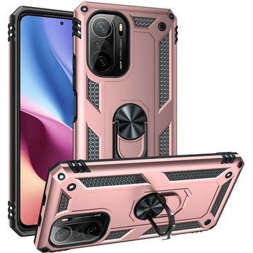 Zore Xiaomi Poco F3 Vega Kapak Rose Gold Kılıf