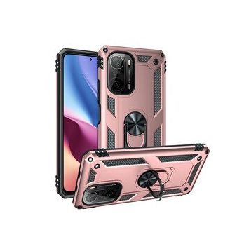 Zore Xiaomi Poco F3 Vega Kapak Rose Gold Kılıf