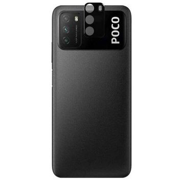 Zore Xiaomi Poco M3 3D Siyah Kamera Camı