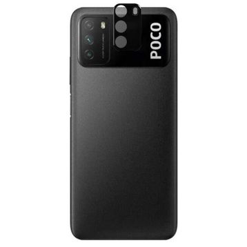 Zore Xiaomi Poco M3 3D Siyah Kamera Camı